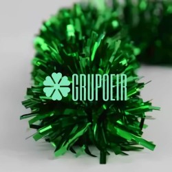 Feston Verde Guirnalda Boa Serpentina Exterior Alambre Galvanizado Rollo 100 Mts