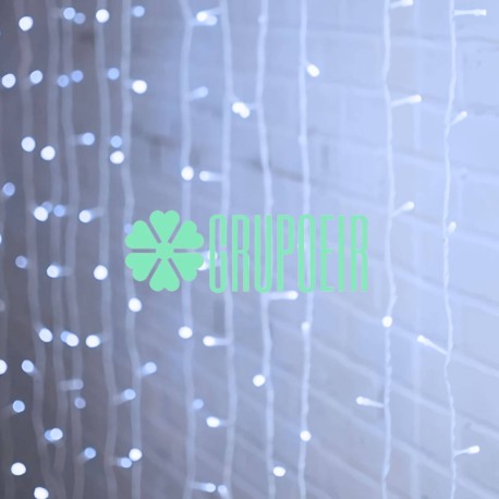Cortina Led Blanco 5x5 Mts