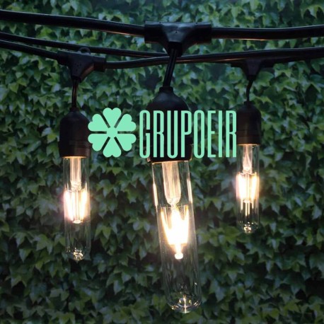 Guia Led 10 Mts Focos Tubo
