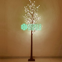 Arbol Led Globo 2.20 Mts Cálido