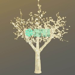 Arbol Cerezo Robusto Calido 2m Luces Led Decoracion Hoteles Restaurantes