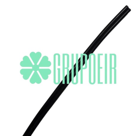 Cable Plano 2x18 Negro Electrico Para Lamparas Luminarias Extensiones 
