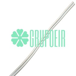 Cable Plano 2x18 Blanco Electrico Para Lamparas Luminarias Extensiones 