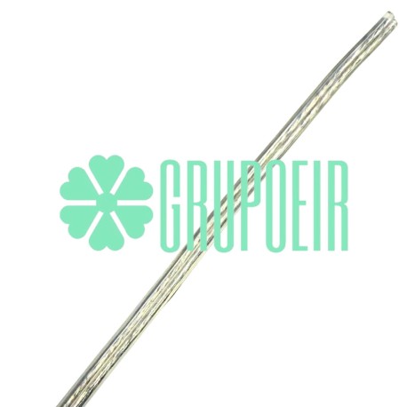 Cable Plano 2x18 Transparente