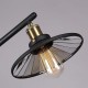 Candelabro 2 Lamparas Shade Pulley Classic Vintage