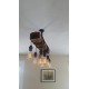 Candelabro Lampara Vintage Industrial Madera y Tuberia 8 Focos Edison