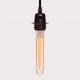 Foco Edison Vintage Filamento Salchicha Luz Cálida Tube Middle 40W