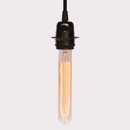 Foco Edison Vintage Filamento Salchicha Luz Cálida Tube Middle 40W