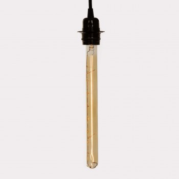 Foco Edison Vintage Retro Tubular Salchicha Luz Cálida Tube Wide 40W