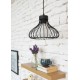 Lampara Vintage Industrial Colgante Jaula Onion Shape Edison Retro