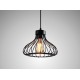 Lampara Vintage Industrial Colgante Jaula Onion Shape Edison Retro