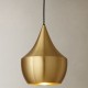 Lampara Tom Dixon Fat Brass Beat Dorado Industrial Restaurante Hotel Bar