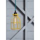 Lampara Vintage Industrial Colgante Jaula Birdcage Edison Retro