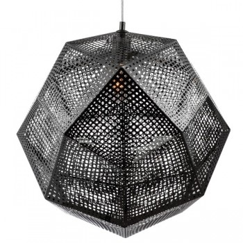 Lampara Vintage Industrial Techo Tom Dixon Etch Shade Black
