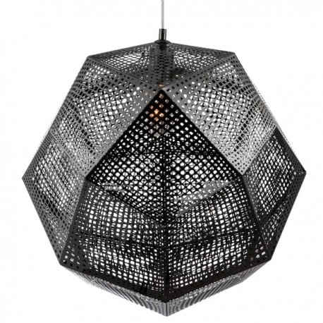 Lampara Vintage Industrial Techo Tom Dixon Etch Shade Black