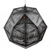 Lampara Etch Shade Black