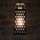 Lampara Vintage Industrial Colgante Jaula Used & Recycled Cage 