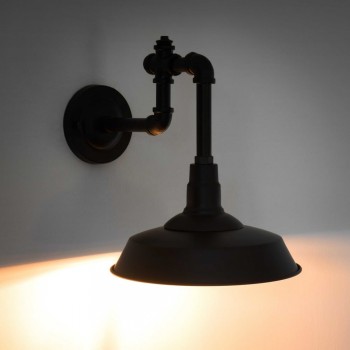 Lampara Vintage Industrial Edison Old Factory Pipe