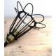Lampara Vintage Industrial Colgante Jaula Florette Pendant Edison