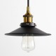 Lampara Vintage Industrial Colgante Shade Classic Edison Retro Black
