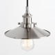Lampara Vintage Industrial Colgante Shade Classic Edison Retro Plata