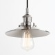 Lampara Vintage Industrial Colgante Shade Classic Edison Retro Plata