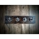 Set 4 Ganchos Colgadores Organizadores Antique Pared Muro