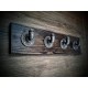 Set 4 Ganchos Colgadores Organizadores Antique Pared Muro