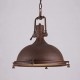 Lampara Vintage Industrial Campana Luxury Oxido