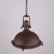 Lampara Vintage Industrial Campana Luxury Oxido