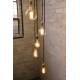 Candelabro Lampara Racimo 5 Focos Edison Antique