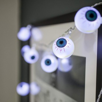 Luces Spooky Eyes Ojos Espeluznantes Halloween Noche De Brujas Fiesta