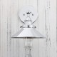 Lampara Industrial Vintage Classic Wall Silver