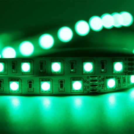 Tira De 300 Luces Led 5 Mts 5050 Decoracion Verde