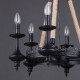 Candelabro Lampara Vintage Industrial Antique 6 Focos Edison