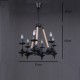 Candelabro Lampara Vintage Industrial Antique 6 Focos Edison