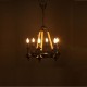 Candelabro Lampara Vintage Industrial Antique 6 Focos Edison