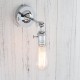 Lampara Industrial Antique Minimalist Sconce Silver