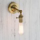 Lampara Industrial Antique Minimalist Sconce Gold
