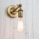 Lampara Industrial Antique Minimalist Sconce Gold