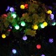 Luces Led Globo Navidad Iluminar Arboles Multicolor Cable Verde 8.5 Mts