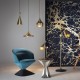 Lampara Tom Dixon Wide Brass Beat Dorado Industrial Restaurante Hotel Bar