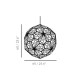 Lámpara Colgante Industrial Techo Tom Dixon Etch Web Steel 60 Cms