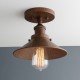 Lampara Industrial Vintage Classic Techo Rusted