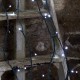 Serie 100 Luces Led Mágica Parpadeante Control Enchufe Blanco Cable Verde