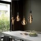 Foco Gigante XL Decorativo Cromado Edison LED Oversized Titanium Vienna