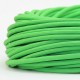 Cable Verde Fluorescente Textil Grueso Redondo Electrico 2 Hilos 2x18 7mm