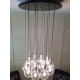 Candelabro Lampara Vintage Industrial Racimo 12 Maxiglobos Edison
