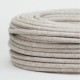 Cable Textil Rustico Beige