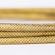 Cable Vintage Electrico Metalico Dorado